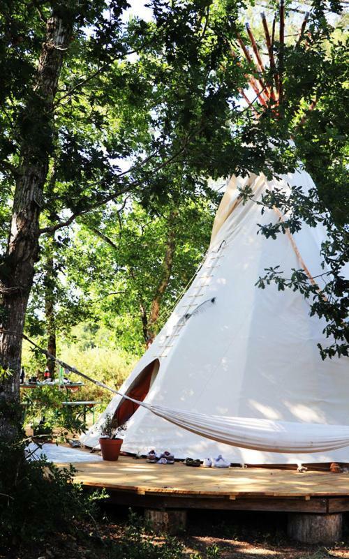 Tipi Lodge Dans La Foret Mimizan-Plage エクステリア 写真