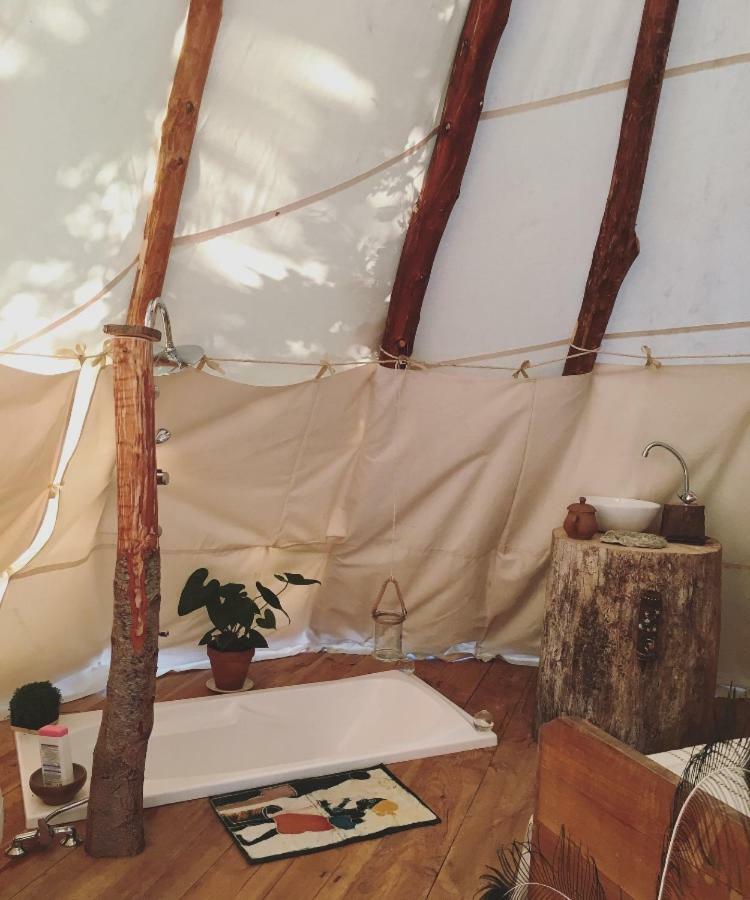 Tipi Lodge Dans La Foret Mimizan-Plage エクステリア 写真