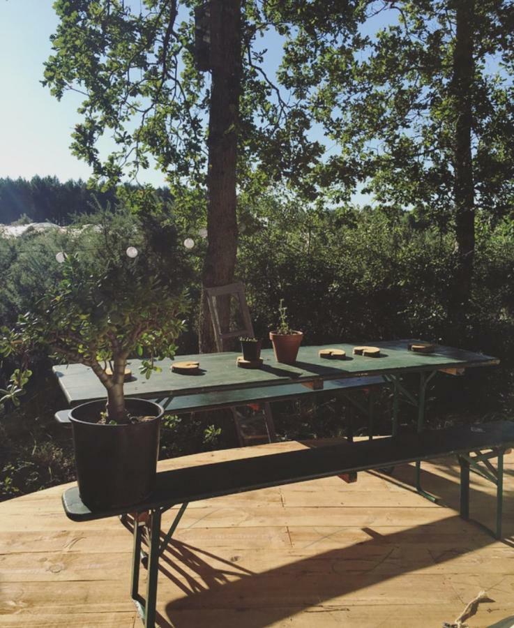 Tipi Lodge Dans La Foret Mimizan-Plage エクステリア 写真
