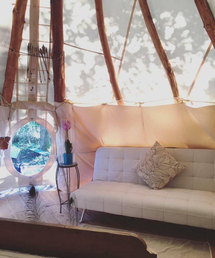 Tipi Lodge Dans La Foret Mimizan-Plage エクステリア 写真