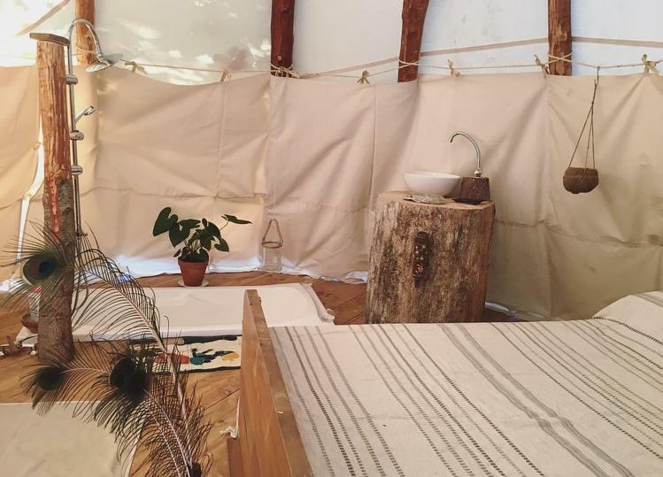 Tipi Lodge Dans La Foret Mimizan-Plage エクステリア 写真